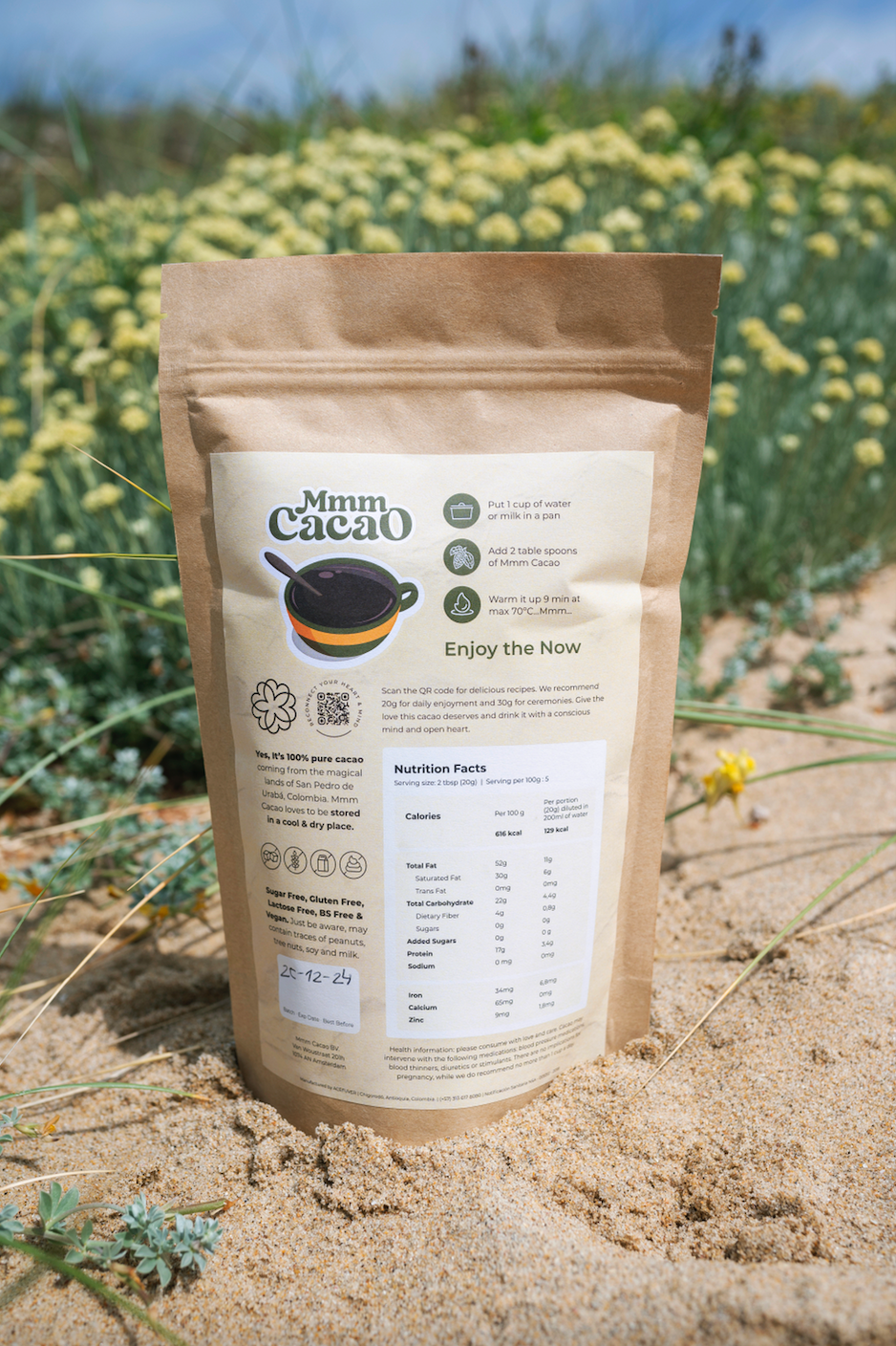100% Pure Cacao Powder - 555g - PRE ORDER
